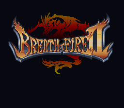 Breath of Fire II - Shimei no Ko Title Screen